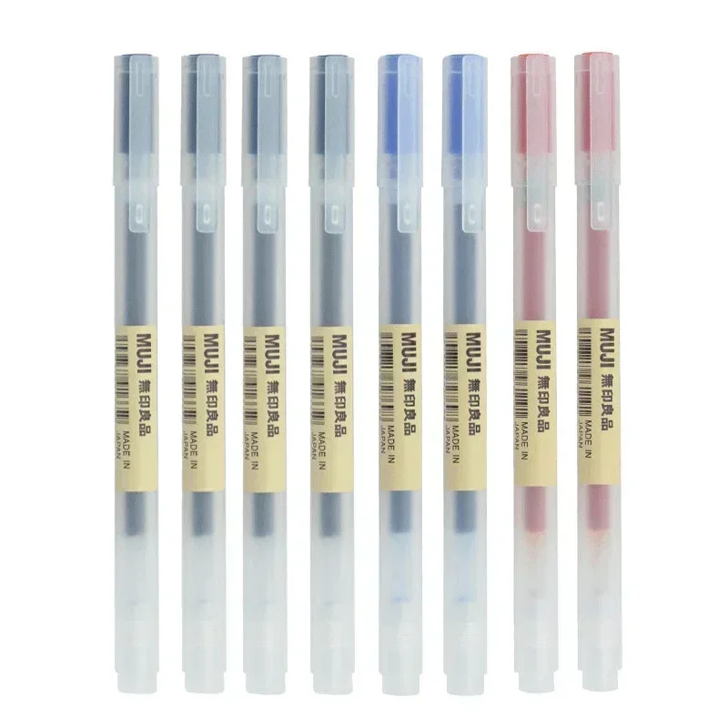 6/8Pcs/Set MUJIs Gel Pen Black - Muji Stationery Gel Pen 评论和价格