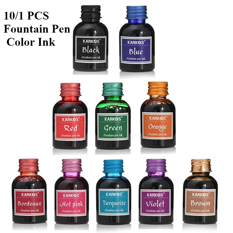 10/1 PCS 30ml Various Colors I - Fountain Pen Bottled Ink 评论和价格