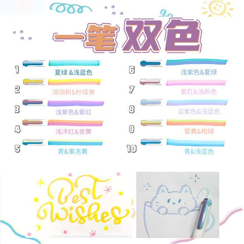 Zebra Twin Colored Highlighter - Zebra Pen Mildliner 评论和价格