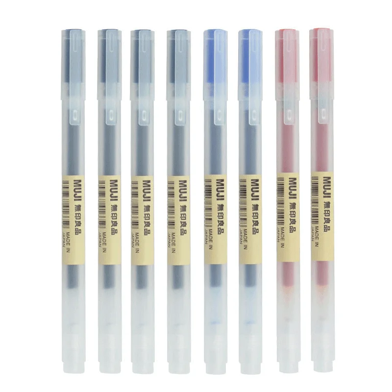 6/8Pcs/Set Kawaii MUJIs Gel Pe - Muji Stationery Gel Pen 评论和价格
