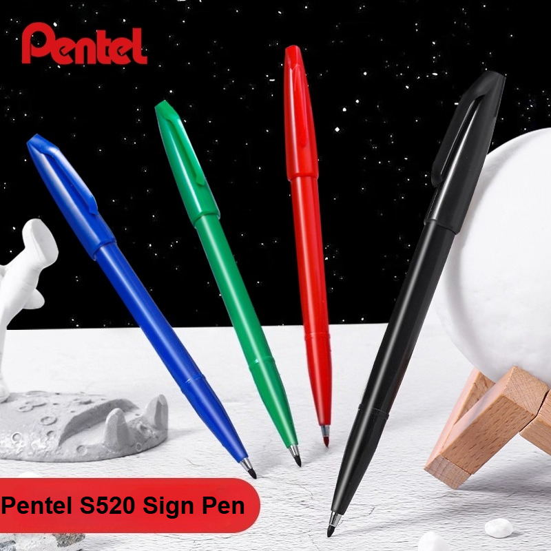 1/3/12PC Pentel S520 Sign Pen  - Pentel Pen Sign Pen 评论和价格
