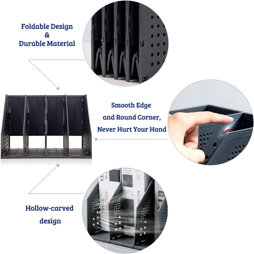 Collapsible Magazine Holder Pl - Magazine Holder Rack 评论和价格