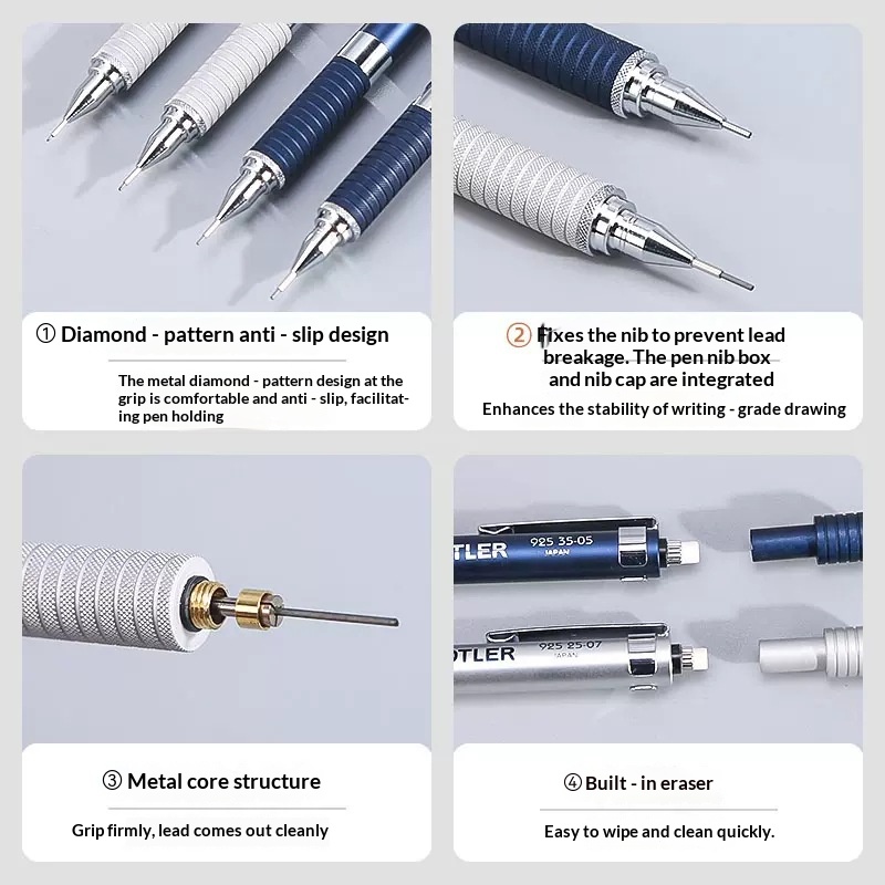 Staedtler 925 Full Metal Draft - Mechanical Pencil 0.3 评论和价格