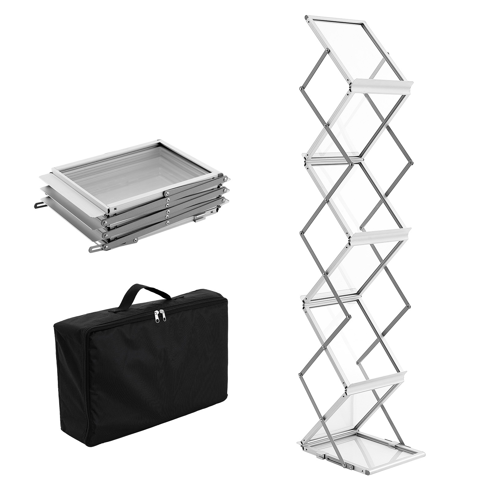 SucceBuy Literature Rack 6 Poc - Magazine Holder Rack 评论和价格