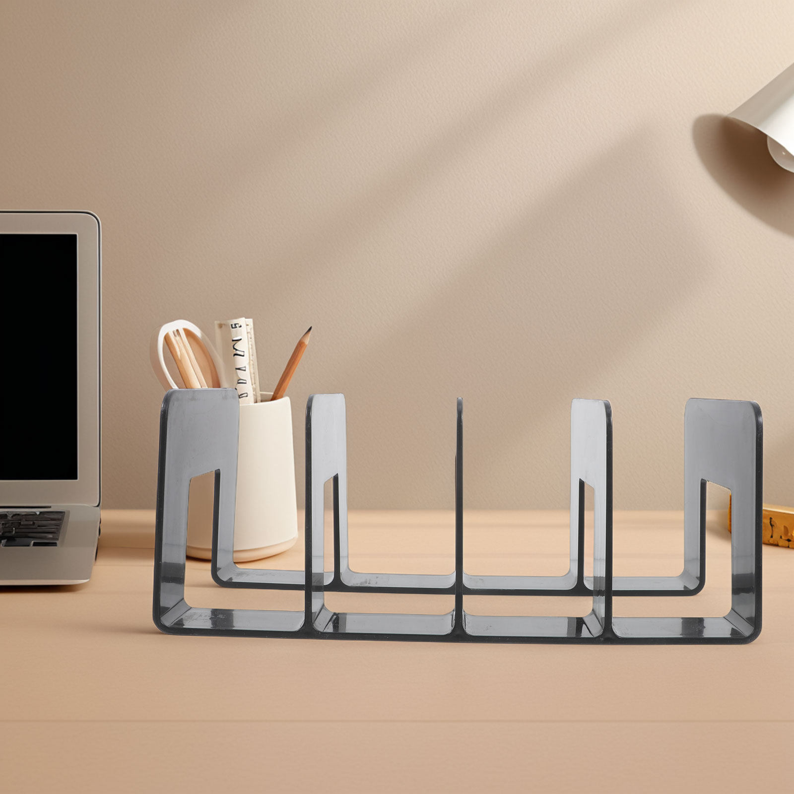 Book Holder for Shelf Desktop  - Magazine Holder Rack 评论和价格