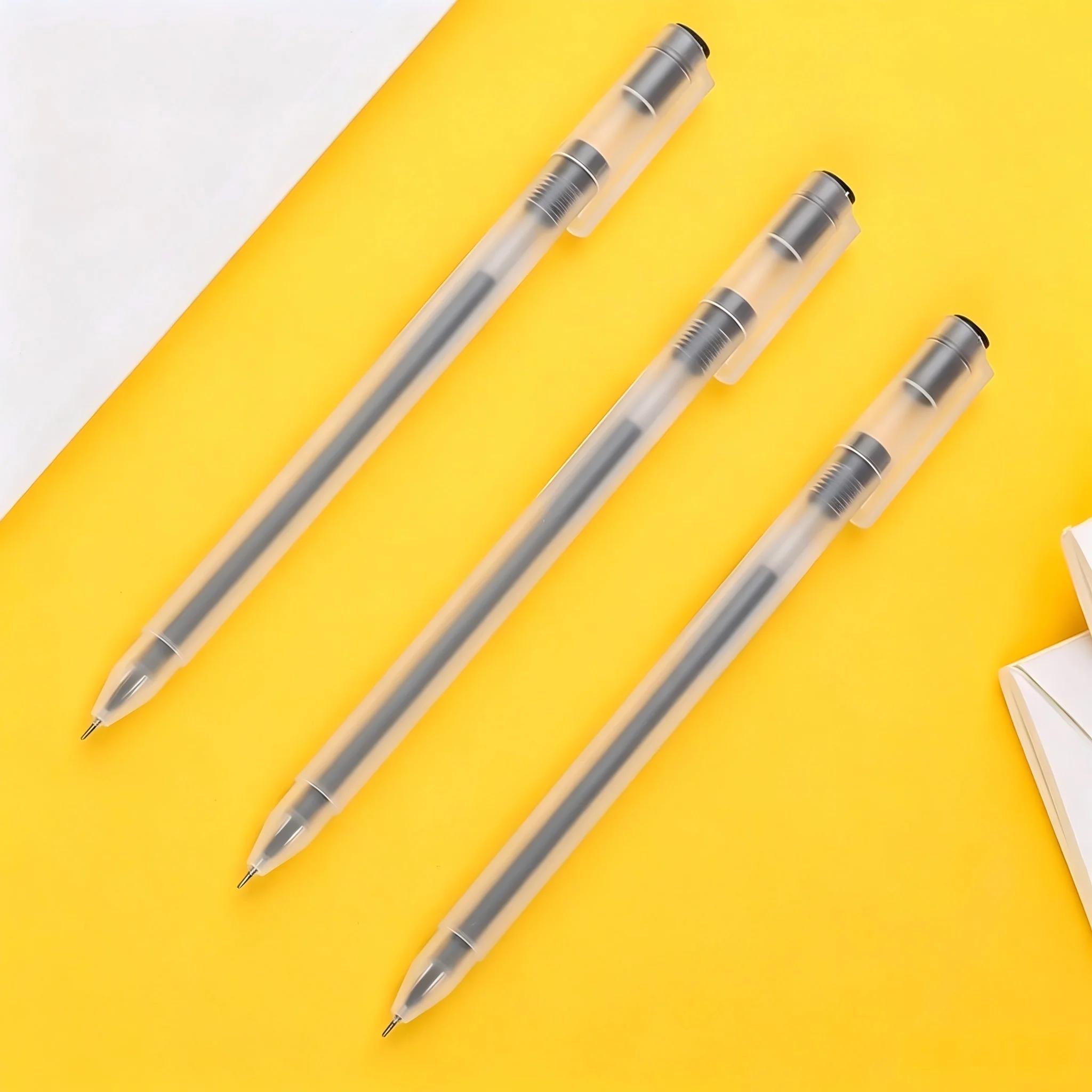 A119 Black Gel Pens 0.5mm Full - Muji Stationery Gel Pen 评论和价格