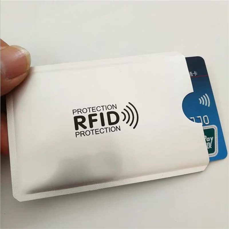 5-20PCS Anti Rfid Card Holder  - Card Index Box 评论和价格