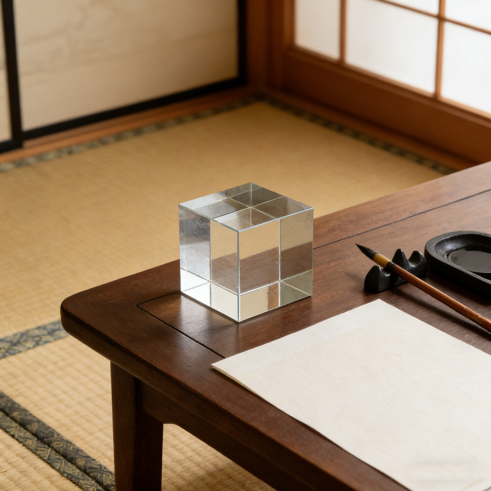 Clear Square Crystal Paperweig - Book Weight Glass 评论和价格