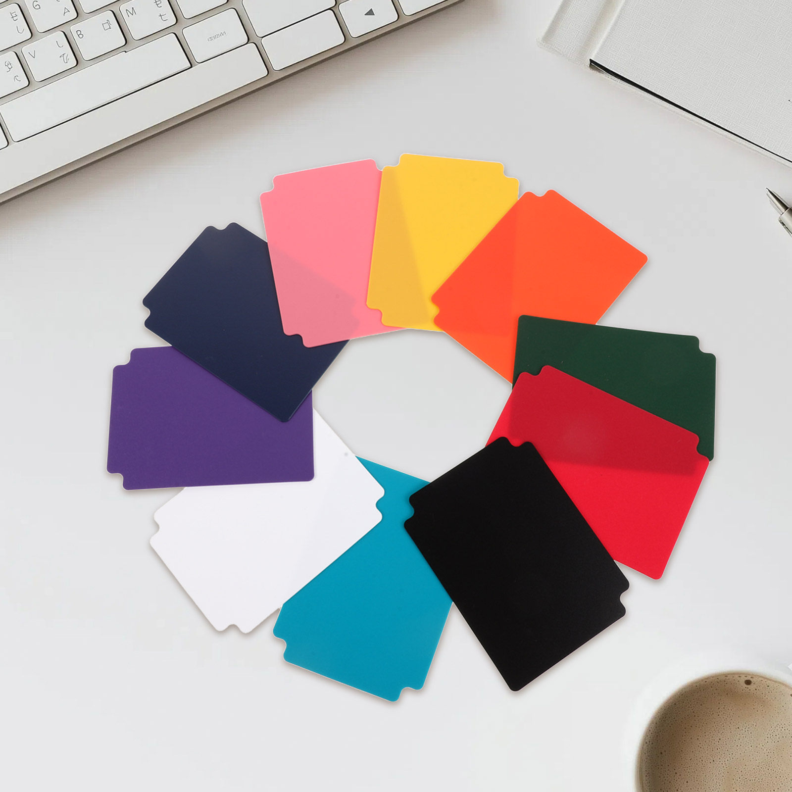 50Pcs Trading Card Dividers Co - Card Index Box 评论和价格