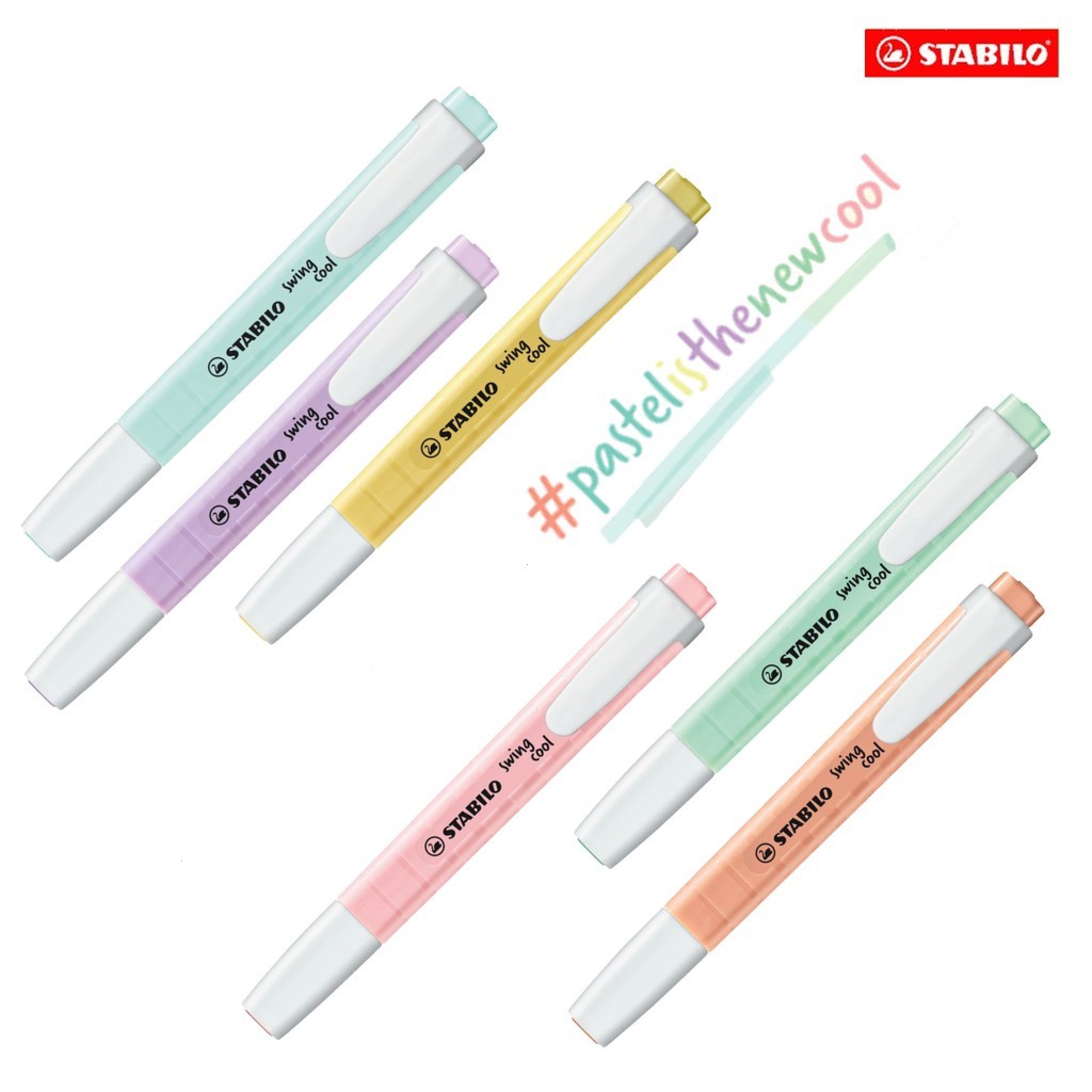 STABILO Swing Cool Pastel High - Stabilo Marker Swing Cool 评论和价格