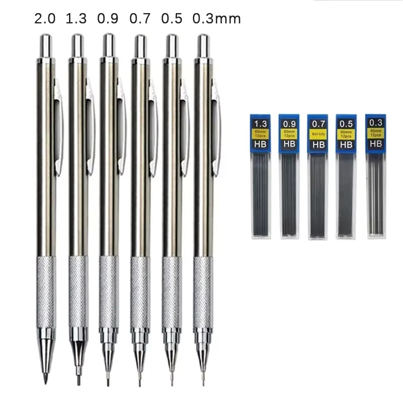 Metal Mechanical Pencil Set 0. - Mechanical Pencil 0.3 评论和价格